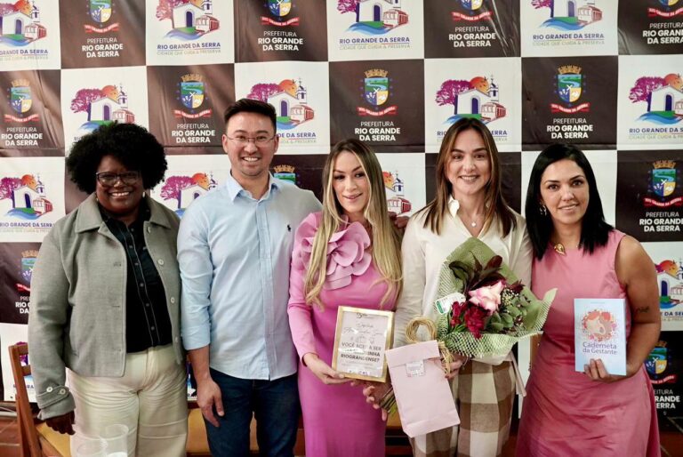 Rio Grande da Serra lança programa Mãe Riograndense com evento de acolhimento e cuidado às gestantes