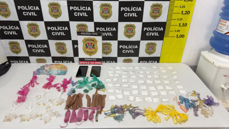 Polícia Civil de Rio Grande da Serra realiza ação de combate ao tráfico no Parque América